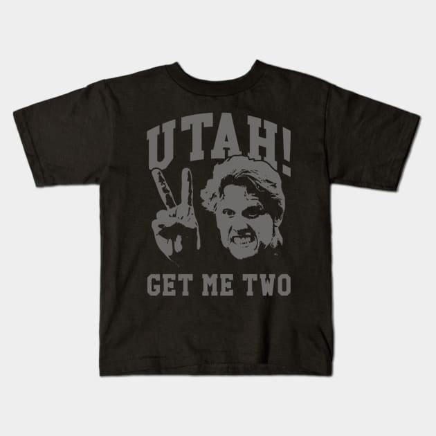 Utah Get Me Two Kids T-Shirt by KimberleeScomapu